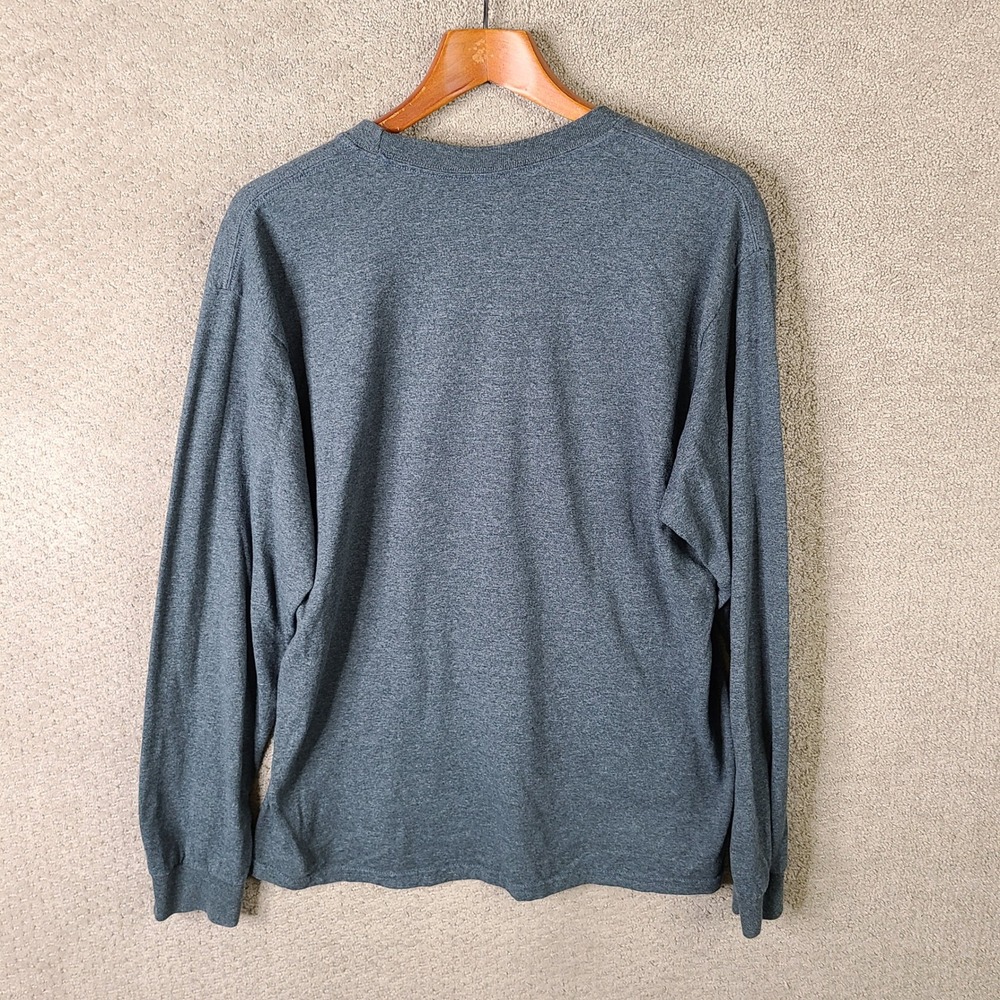 Gildan Shirt Mens Large Gray Kentucky Basketball Long Sleeve Cotton Poly Casual‎ - Picture 6 of 9